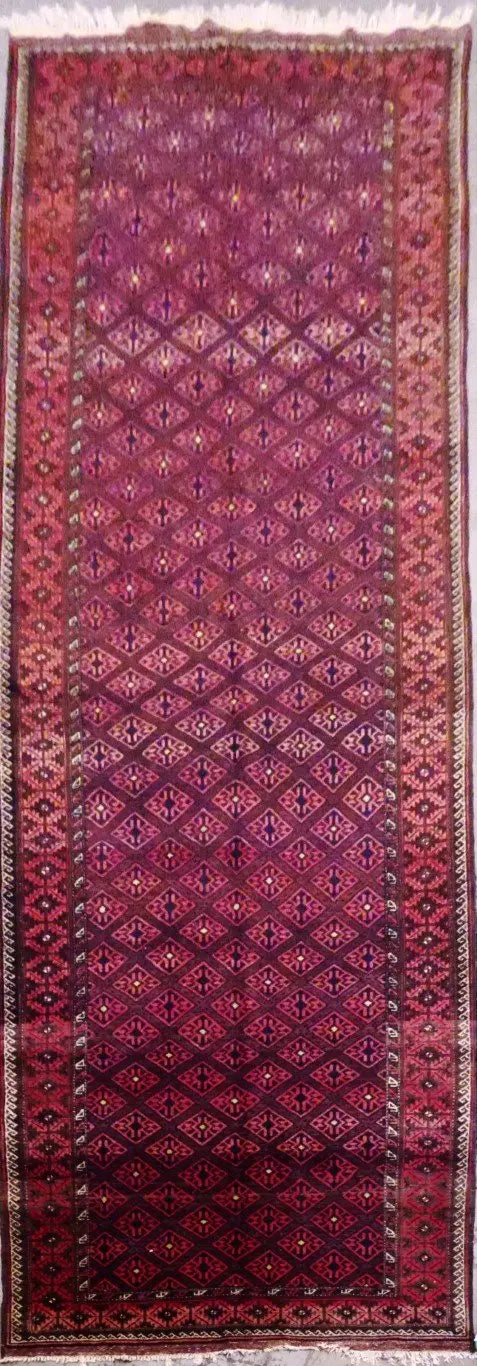 One Of The Kind Afghani Khotan Rug 14'6" x 5'1"